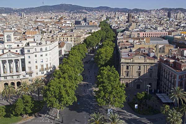 barcellona luoghi di interesse Attrazioni Barcellona La Rambla